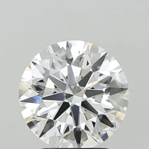 3.07 Carat Round E VVS2 Lab Diamond