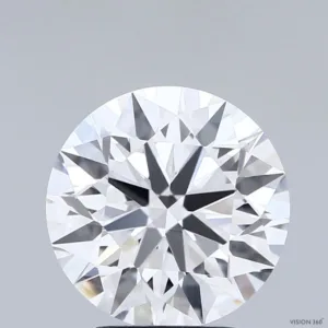 3.07 Carat Round E VVS2 Lab Diamond
