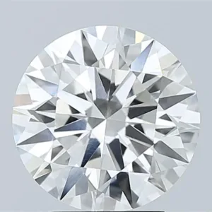 3.07 Carat Round F VVS2 Lab Diamond