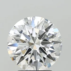 3.08 Carat Round E VVS2 Lab Diamond