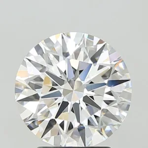 3.08 Carat Round E VVS2 Lab Diamond
