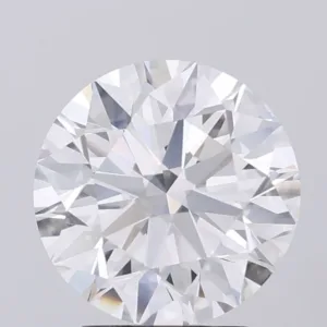 3.08 Carat Round E VVS2 Lab Diamond