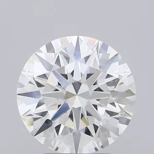 3.08 Carat Round E VVS2 Lab Diamond