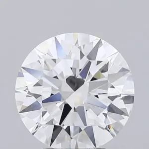 3.08 Carat Round E VVS2 Lab Diamond