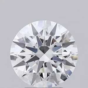 3.08 Carat Round E VVS2 Lab Diamond