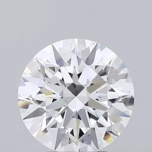 3.08 Carat Round E VVS2 Lab Diamond