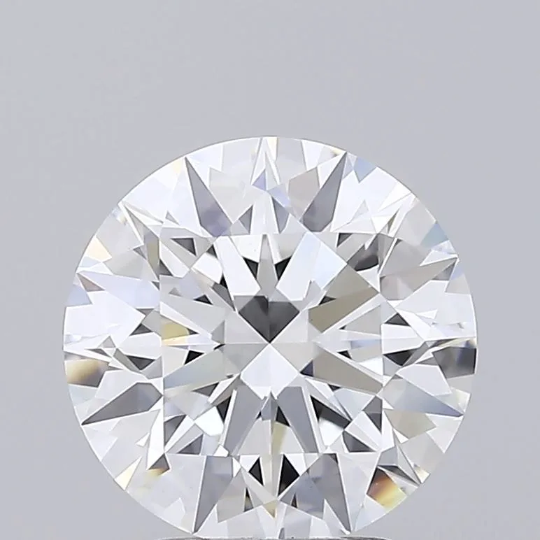 3.08 Carat Round E VVS2 Lab Diamond 1 3.08 Carat Round E VVS2 Lab Diamond