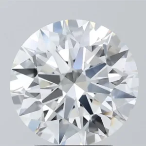 3.08 Carat Round F VVS2 Lab Diamond