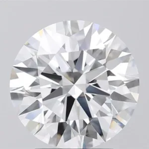 3.08 Carat Round F VVS2 Lab Diamond