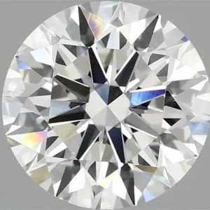 3.08 Carat Round F VVS2 Lab Diamond