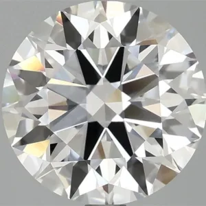 3.08 Carat Round F VVS2 Lab Diamond
