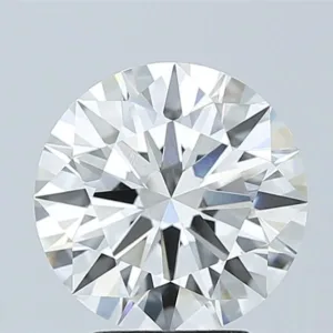 3.08 Carat Round F VVS2 Lab Diamond