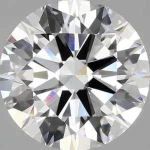 3.08 Carat Round F VVS2 Lab Diamond
