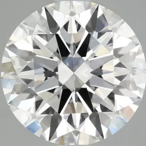 3.08 Carat Round F VVS2 Lab Diamond