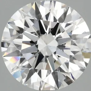 3.08 Carat Round F VVS2 Lab Diamond