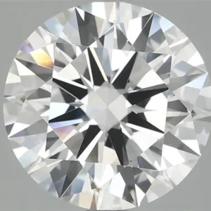 3.08 Carat Round F VVS2 Lab Diamond