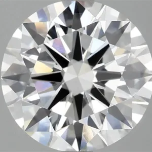 3.08 Carat Round F VVS2 Lab Diamond