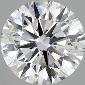 3.08 Carat Round F VVS2 Lab Diamond