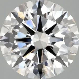 3.08 Carat Round F VVS2 Lab Diamond