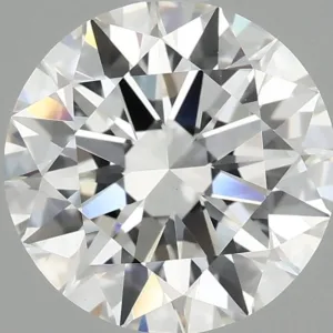 3.08 Carat Round F VVS2 Lab Diamond
