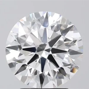 3.08 Carat Round F VVS2 Lab Diamond