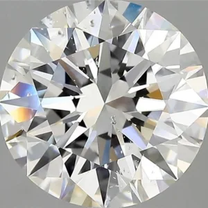 3.08 Carat Round G SI1 Natural Diamond