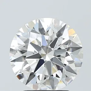 3.09 Carat Round E VVS2 Lab Diamond