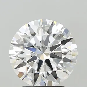 3.09 Carat Round E VVS2 Lab Diamond