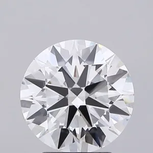 3.09 Carat Round E VVS2 Lab Diamond