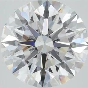 3.09 Carat Round E VVS2 Lab Diamond
