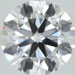 3.09 Carat Round E VVS2 Lab Diamond