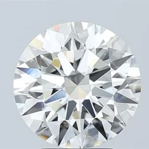 3.09 Carat Round F VVS2 Lab Diamond