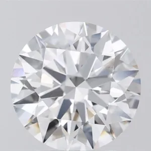 3.09 Carat Round F VVS2 Lab Diamond