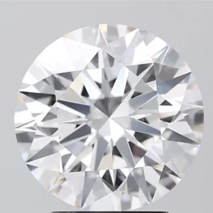 3.09 Carat Round F VVS2 Lab Diamond