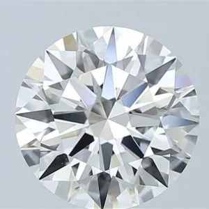 3.09 Carat Round F VVS2 Lab Diamond