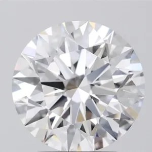 3.09 Carat Round F VVS2 Lab Diamond