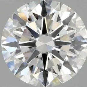 3.09 Carat Round F VVS2 Lab Diamond