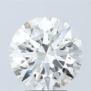 3.09 Carat Round F VVS2 Lab Diamond