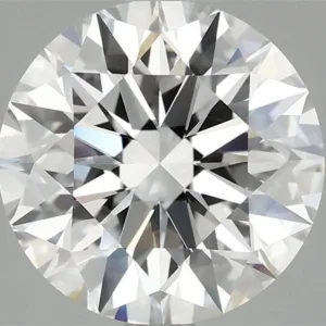 3.09 Carat Round F VVS2 Lab Diamond