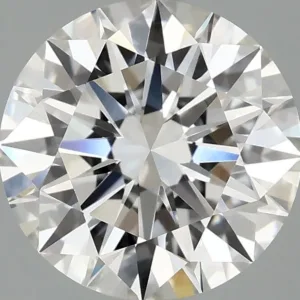 3.09 Carat Round F VVS2 Lab Diamond