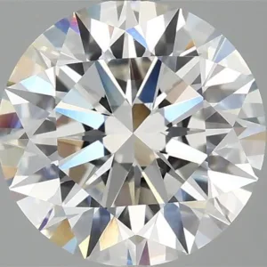 3.09 Carat Round F VVS2 Lab Diamond