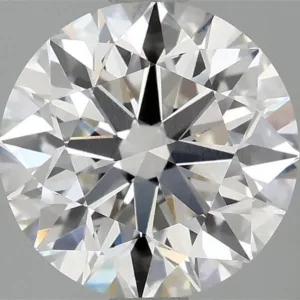 3.09 Carat Round F VVS2 Lab Diamond