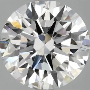 3.09 Carat Round F VVS2 Lab Diamond