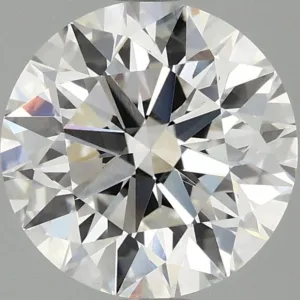 3.09 Carat Round F VVS2 Lab Diamond