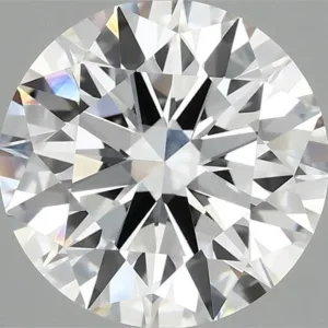3.09 Carat Round F VVS2 Lab Diamond