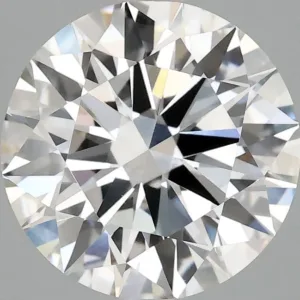 3.09 Carat Round F VVS2 Lab Diamond