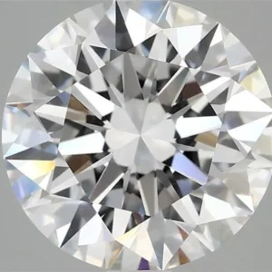 3.09 Carat Round F VVS2 Lab Diamond