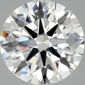 3.09 Carat Round F VVS2 Lab Diamond