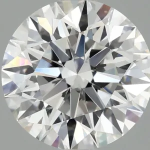 3.09 Carat Round F VVS2 Lab Diamond