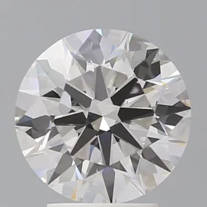 3.09 Carat Round F VVS2 Lab Diamond